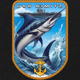 USS Nimitz Marlin T-Shirt Shirts 