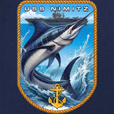 USS Nimitz Marlin T-Shirt Shirts 