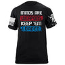 Minds are Weapons T-Shirt Shirts 88041-S-BK