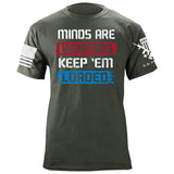 Minds are Weapons T-Shirt Shirts 88041-S-MG