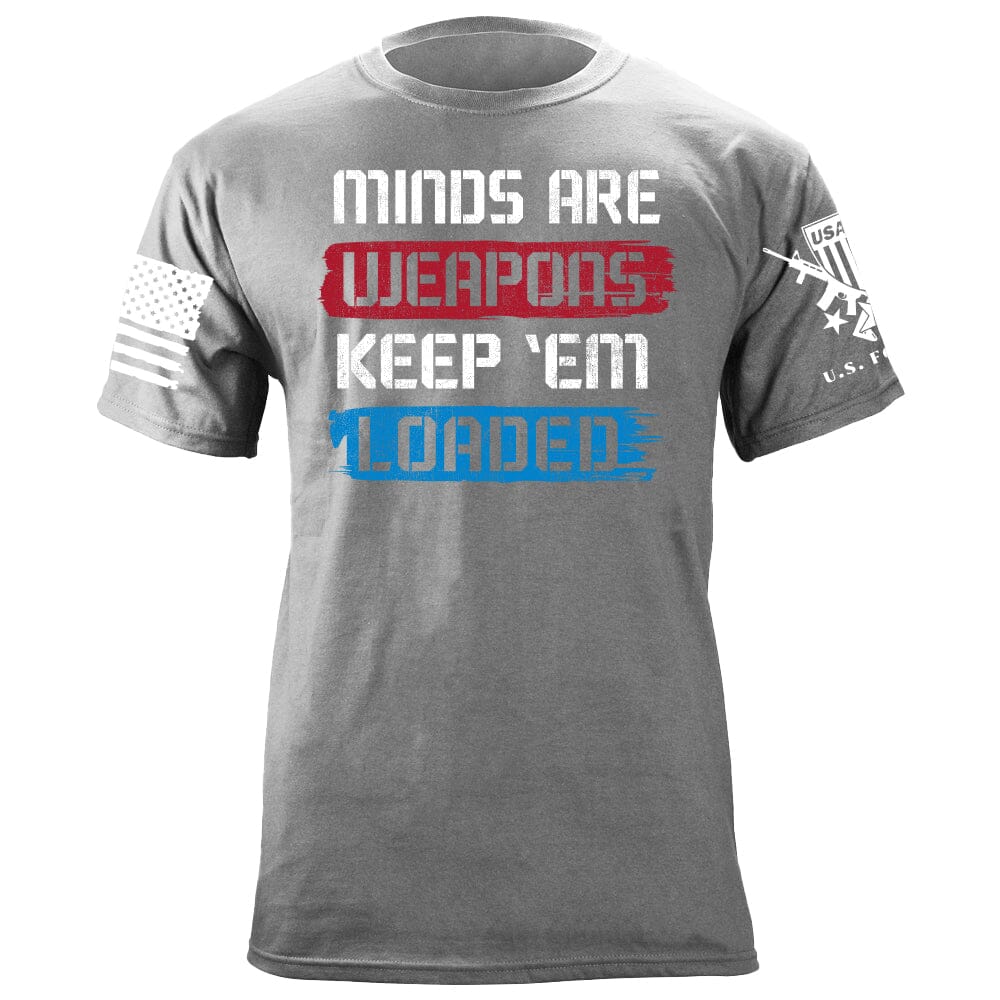 Minds are Weapons T-Shirt Shirts 88041-S-HG