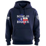 Mine Is Bigger Hoodie Hoodies 100162-S-NAVY