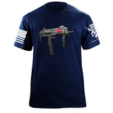 MP7 Lips T-Shirt Shirts 87361-S-NAVY