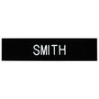 Navy Engraved Plastic Name Plate