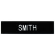 Navy Engraved Plastic Name Plate