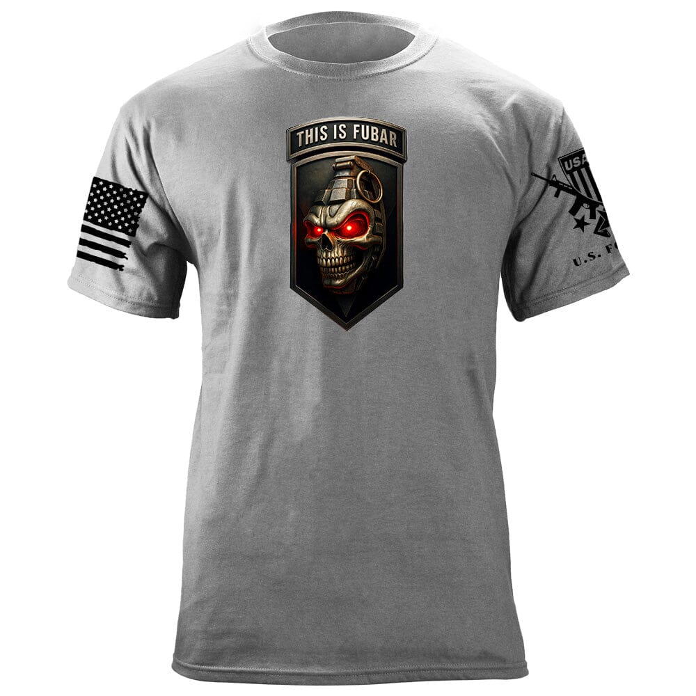 This is FUBAR Skull Grenade T-Shirt – USAMM