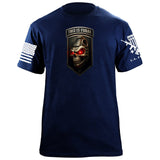 This is FUBAR Skull Grenade T-Shirt Shirts 86297-S-NAVY