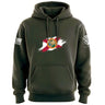 Florida Flag Paint Swatch Hoodie Hoodies 