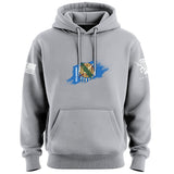 Oklahoma Flag Paint Swatch Hoodie
