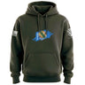 Oklahoma Flag Paint Swatch Hoodie Hoodies 100172-S-MG
