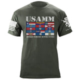 Rack State Flags USAMM T-Shirt Shirts 87122-3XL-MG