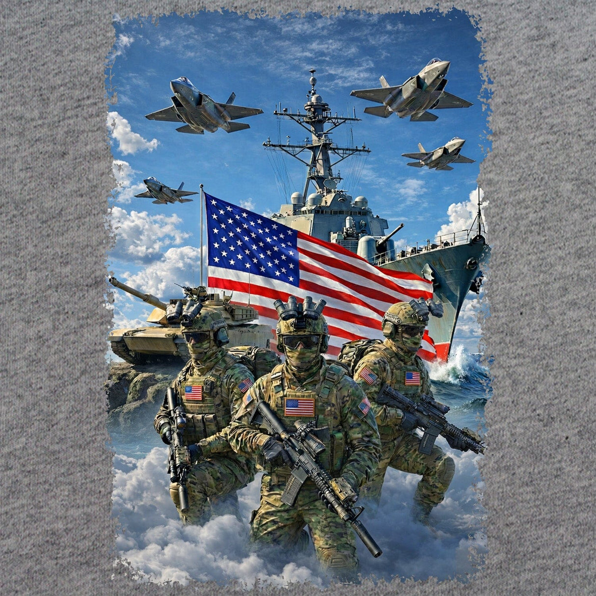 Armed Forces T-Shirt Shirts 