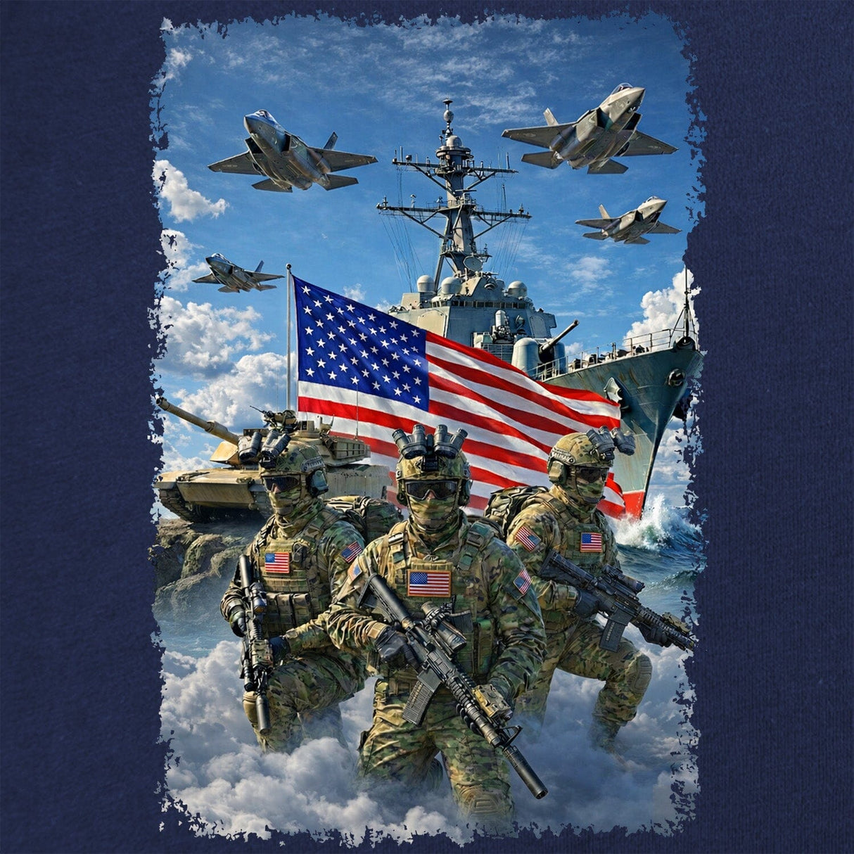 Armed Forces T-Shirt Shirts 