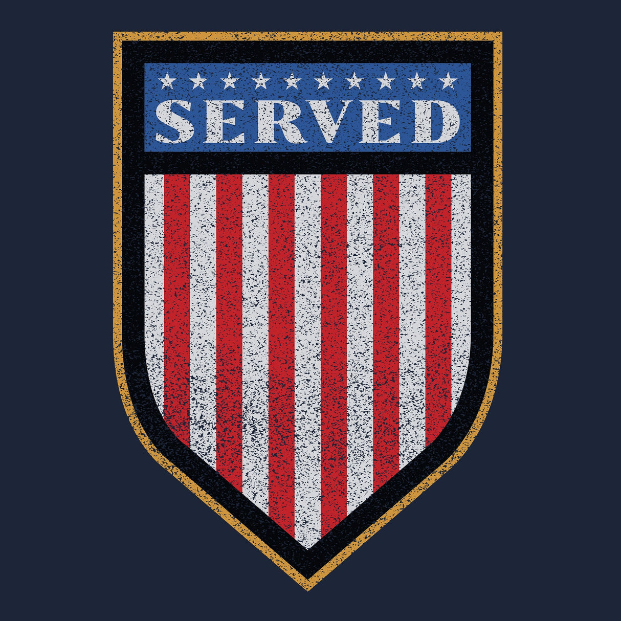 Served Shield Hoodie