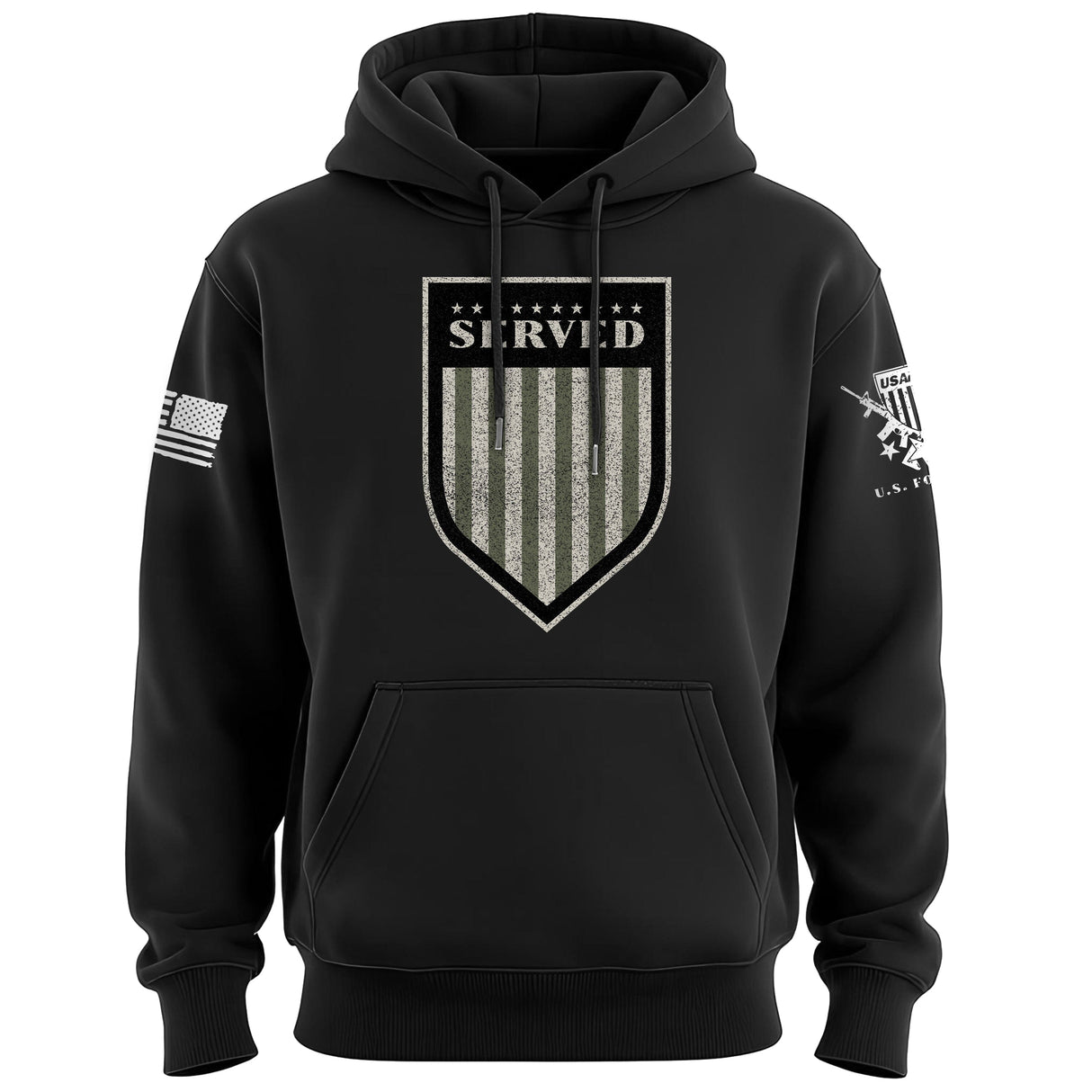 Footballs Operators Shield Drab Colors Hoodie Hoodies 