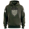 Served Shield Drab Hoodie