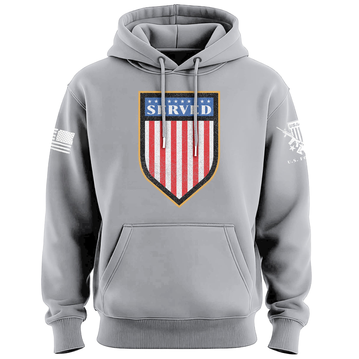 Served Shield Hoodie