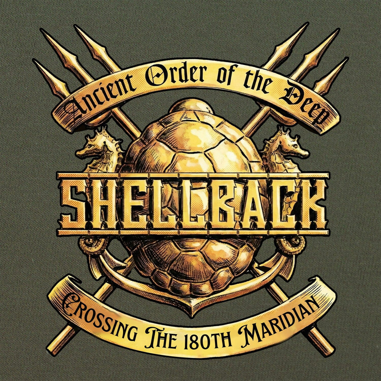 Gold Shellback T-Shirt Shirts 
