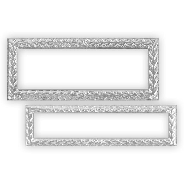 Silver Frame Ribbon and Medal Mounts 
