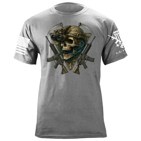Skull Triangle T-Shirt Shirts 86381-S-HG