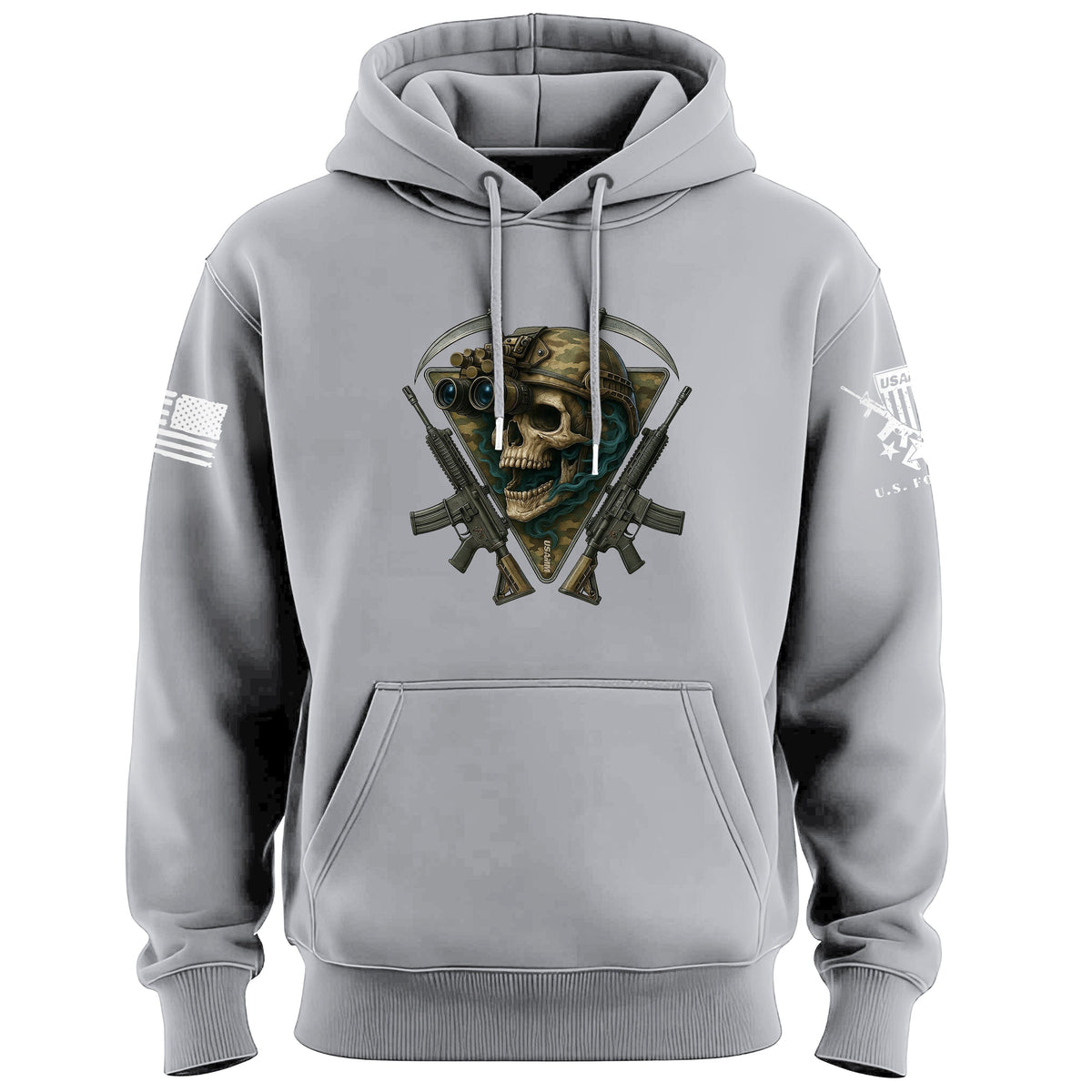 Skull Triangle Hoodie Hoodies 100251-S-HG