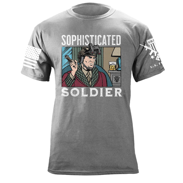 Sophisticated Soldier T-Shirt Shirts 87175-S-HG