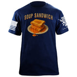 Soup Sandwich T-Shirt Shirts 86366-S-NAVY
