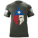 Spartan Texas Flag Distressed Tshirt