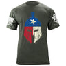 Spartan Texas Flag Distressed Tshirt