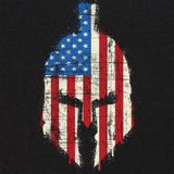 Spartan Distressed US Flag T-shirt Shirts 