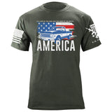 Square Body America T-Shirt Shirts 87035-S-MG