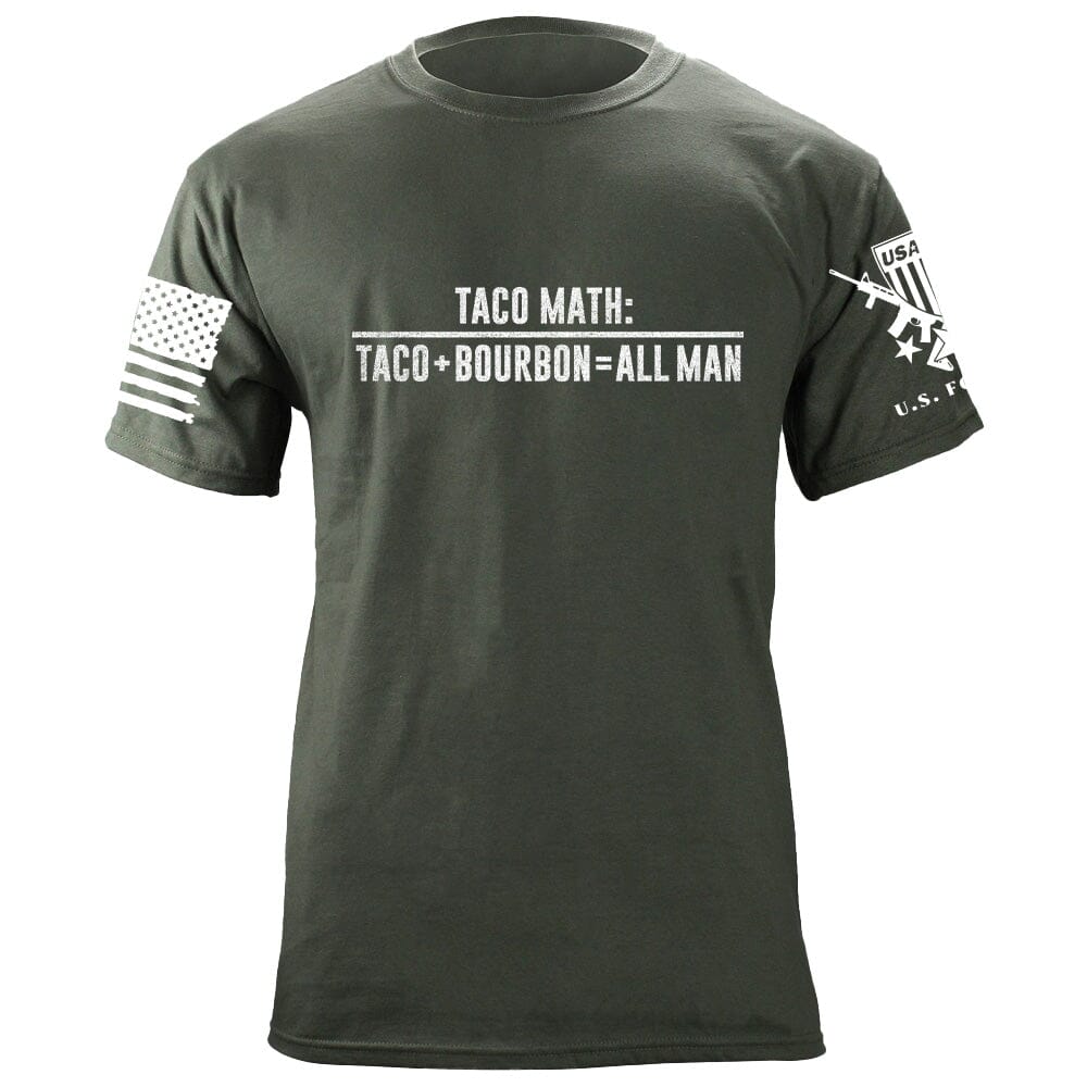 Taco Math T-Shirt Shirts 87033-S-MG