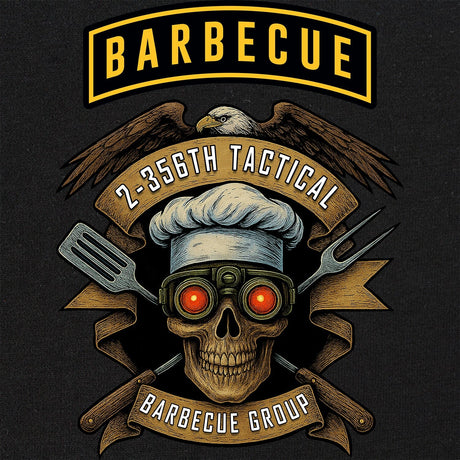 2-356th Tactical Barbecue Group T-Shirt - Eagle Shirts 