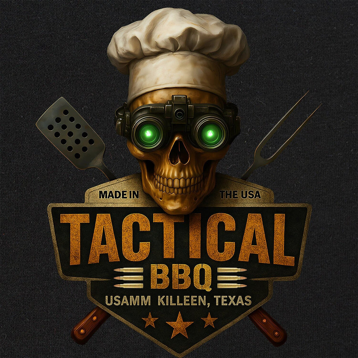 Tactical Chef BBQ T-Shirt Shirts 