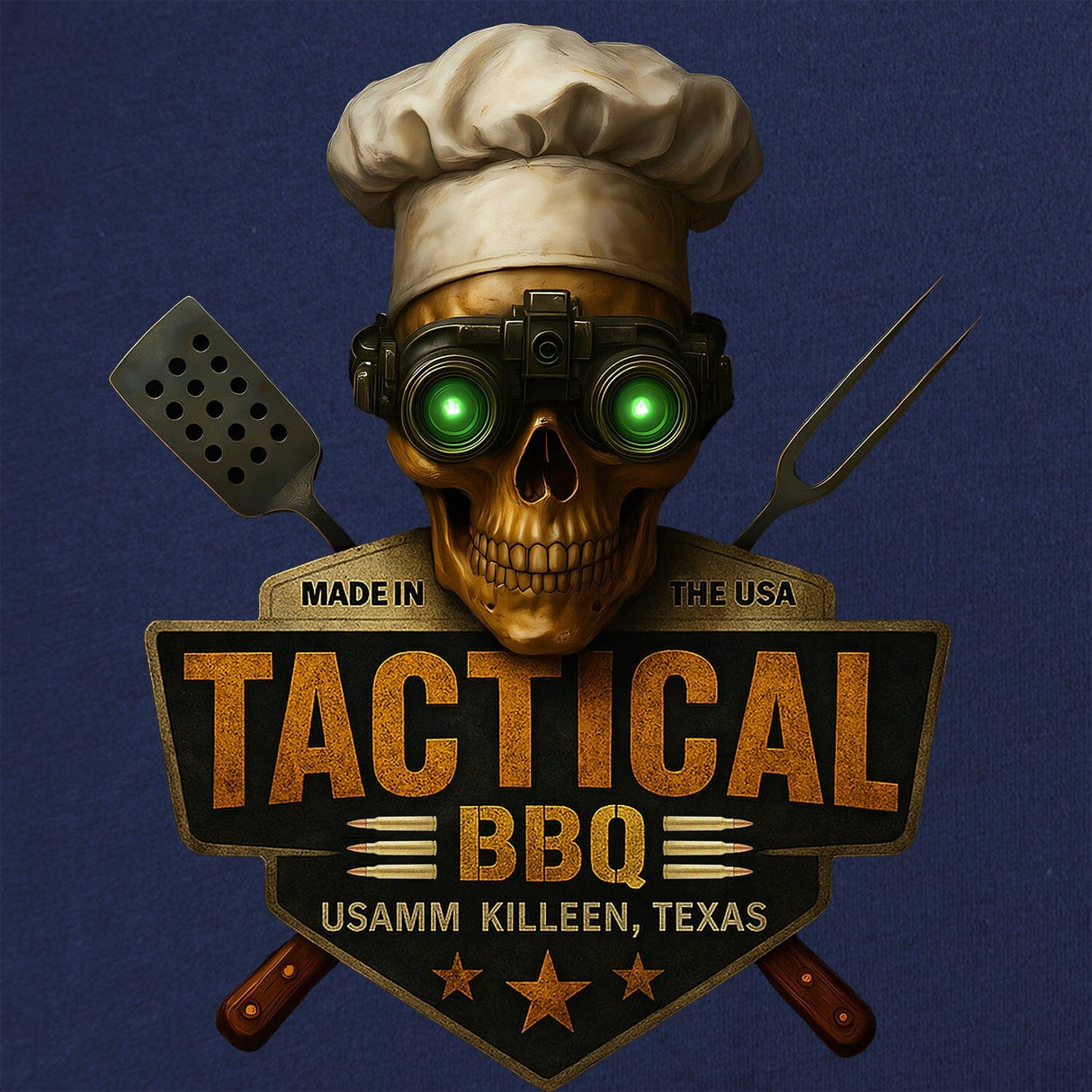 Tactical Chef BBQ T-Shirt Shirts 