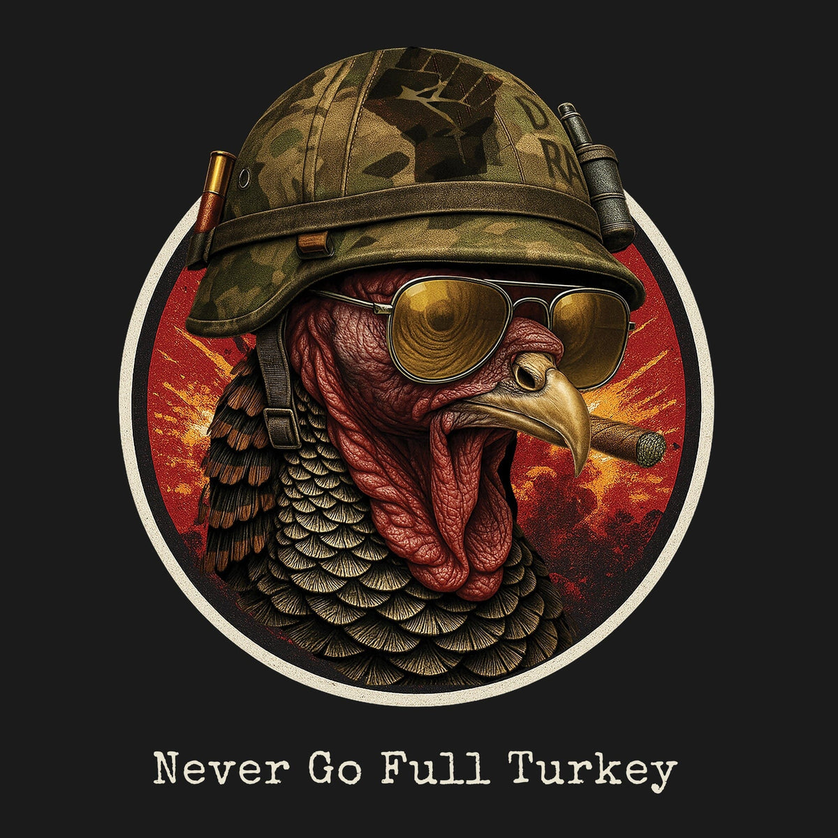 Tropic Thunder Turkey Hoodie Hoodies 