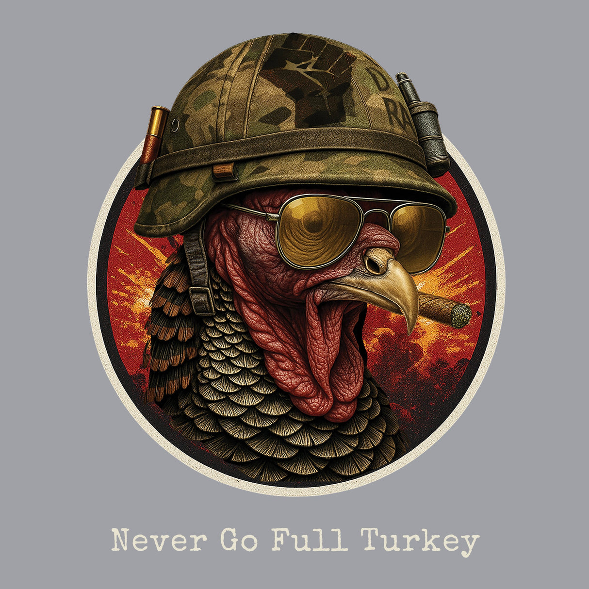 Tropic Thunder Turkey Hoodie
