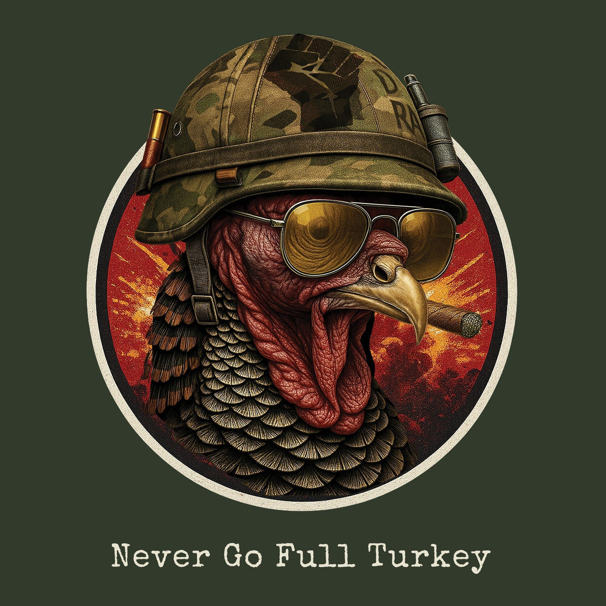 Tropic Thunder Turkey Hoodie Hoodies 