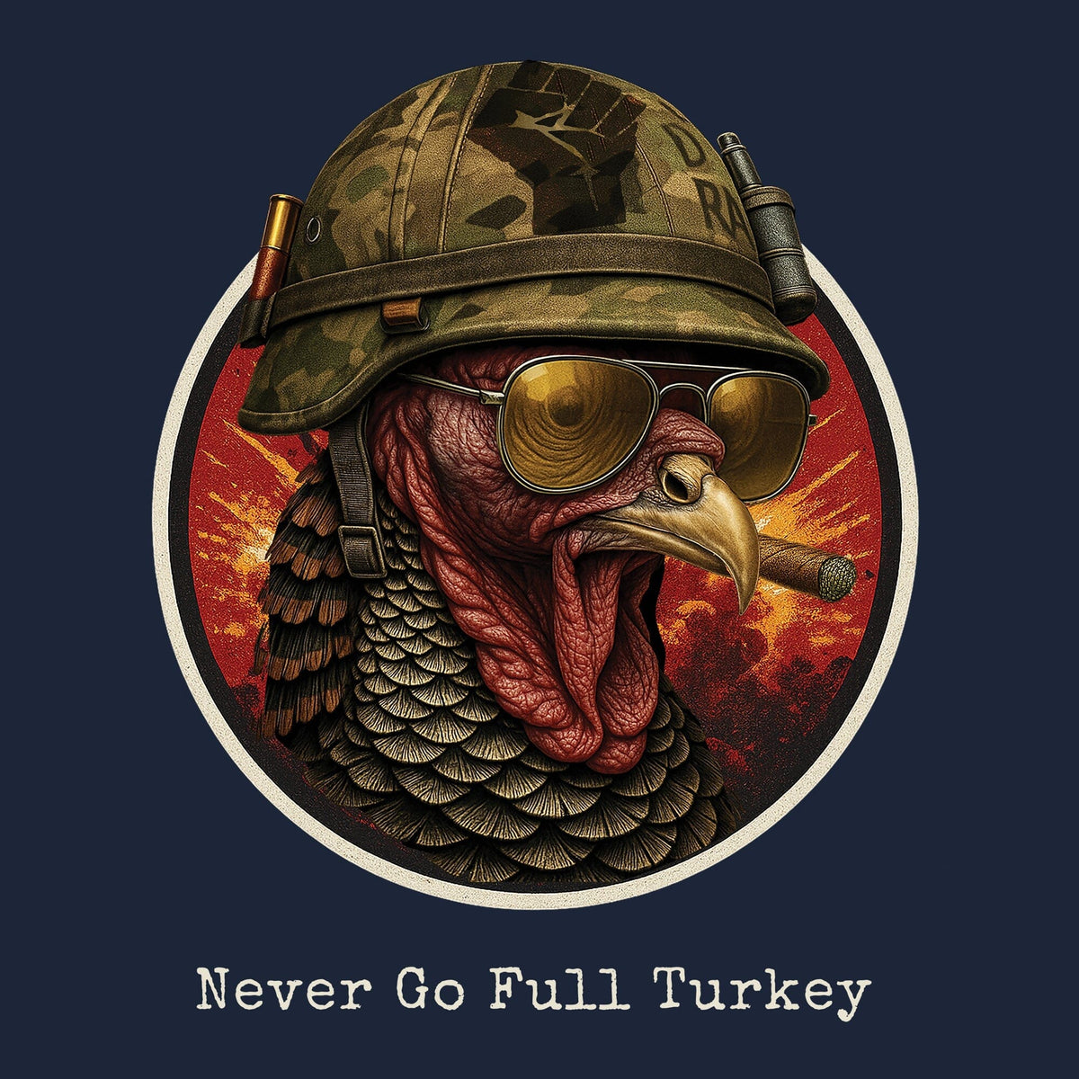 Tropic Thunder Turkey Hoodie Hoodies 