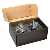 Trump Whiskey Glass Handmade Glass 308-Rocks-Trump-Silhouette-GS