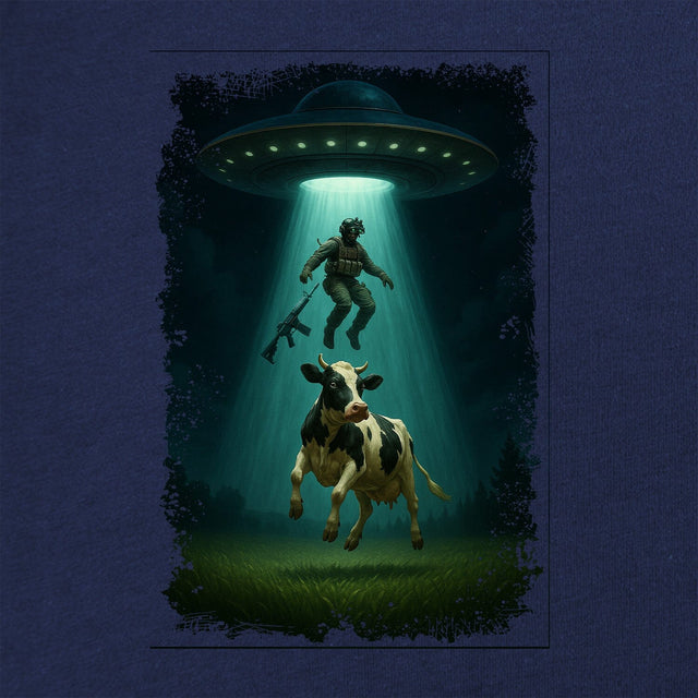 UFO Cow Operator T-Shirt Shirts 