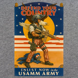 USAMM Army Uncle Sam Version 2 T-Shirt Shirts 