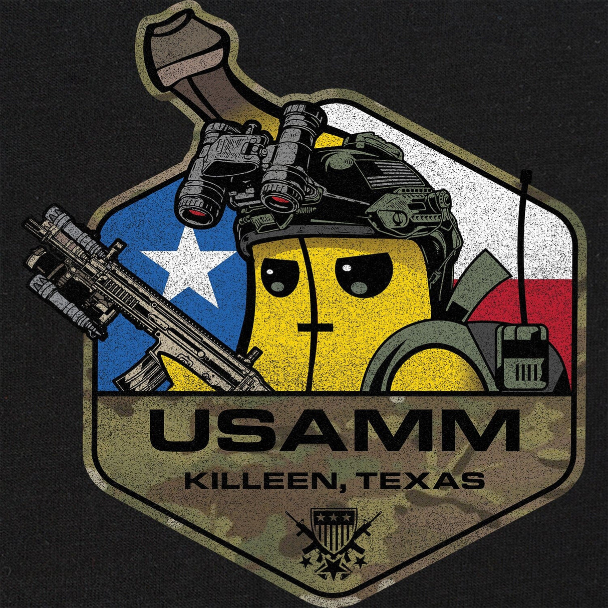 USAMM Tactical Banana Camo Texas T-Shirt Shirts 