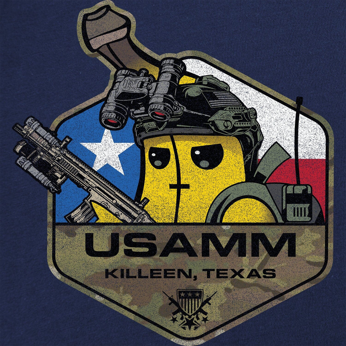 USAMM Tactical Banana Camo Texas T-Shirt Shirts 