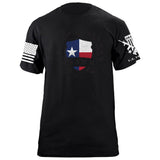 USAMM Shield Texas Flag T-Shirt Shirts 87075-S-BK