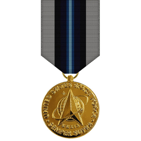 Space Force Good Conduct Anodized Miniature Medal