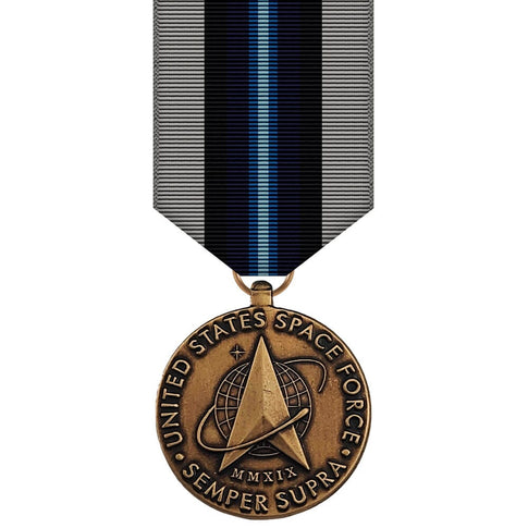 Space Force Good Conduct Miniature Medal