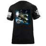 USS Lassen Orbital T-Shirt Shirts 87410-S-BK