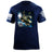 USS Lassen Orbital T-Shirt Shirts 87410-S-NAVY