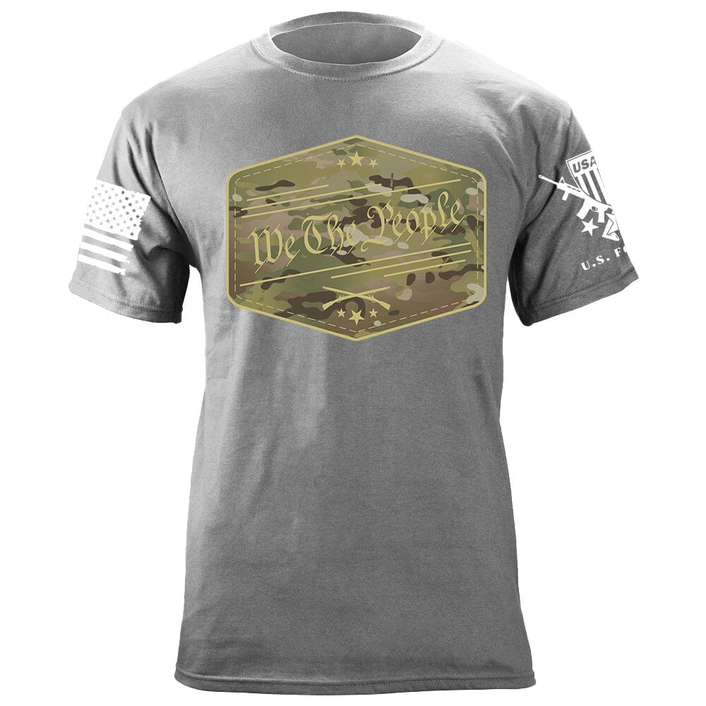 We The People Badge Multicam T-Shirt Shirts 87099-3XL-HG